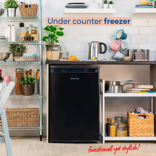 Russell Hobbs RH85UCFZ552E1B Under-Counter Freezer in Black