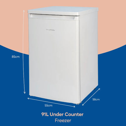 Russell Hobbs RH85UCFZ552E1W Under-Counter Freezer in White