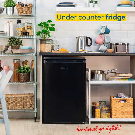 Russell Hobbs RH85UCLF552E1B Under Counter Larder Fridge Black