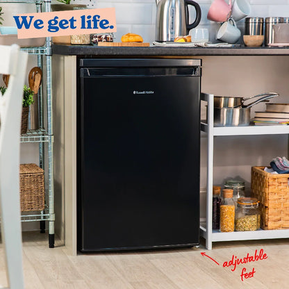 Russell Hobbs RH85UCLF552E1B Under Counter Larder Fridge Black