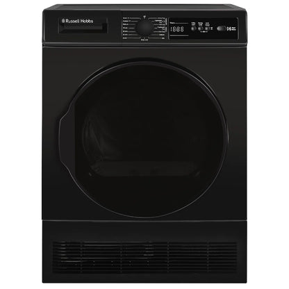 Russell Hobbs RH8CTD111B 11 Series, 8kg Condenser Dryer in Black