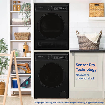Russell Hobbs RH8CTD111B 11 Series, 8kg Condenser Dryer in Black