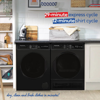 Russell Hobbs RH8CTD111B 11 Series, 8kg Condenser Dryer in Black
