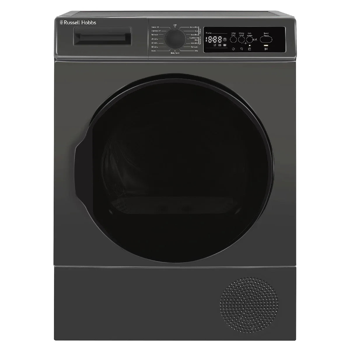 Russell Hobbs® RH8HPTD1E12AN, 8kg Heat Pump Dryer in Anthracite