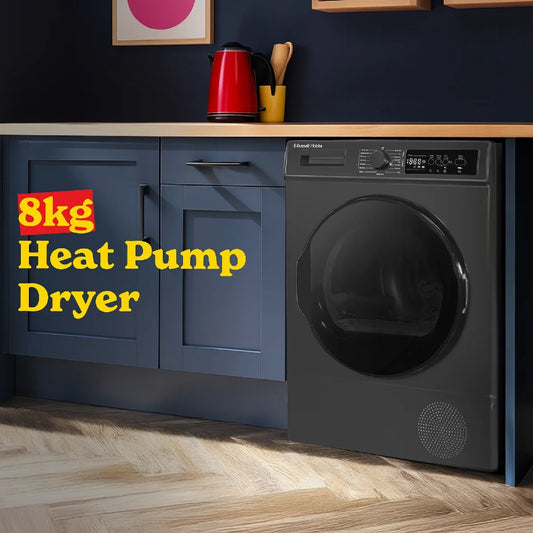 Russell Hobbs® RH8HPTD1E12AN, 8kg Heat Pump Dryer in Anthracite
