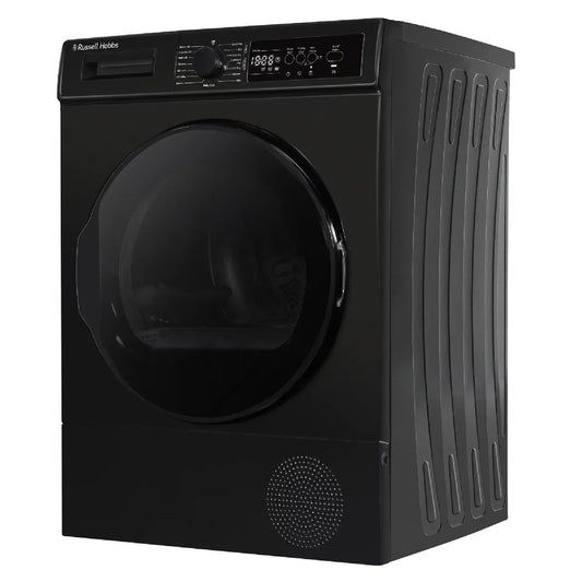 Russell Hobbs® RH8HPTD1E12B, 8kg Heat Pump Dryer in Black