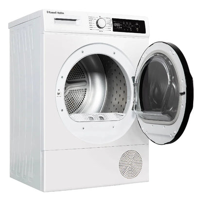 Russell Hobbs® RH8HPTD1E12W, 8kg Heat Pump Dryer in White