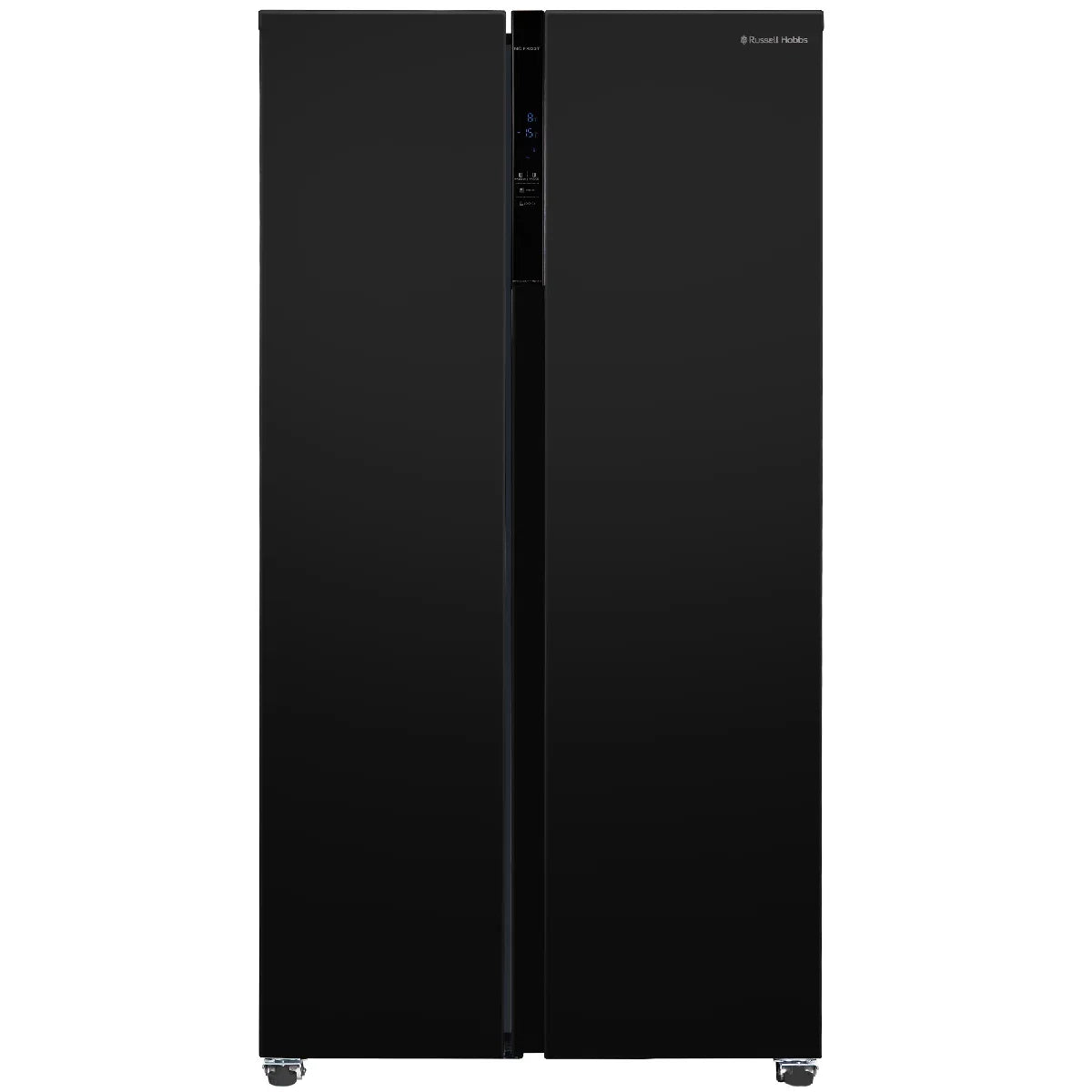 Russell Hobbs® RH90AFF201B 177cm high 90cm wide freestanding slimline American Fridge Freezer in Black