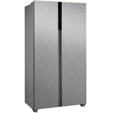 Russell Hobbs® RH90AFF201SS 177cm high 90cm wide freestanding slimline American Fridge Freezer in Stainless Steel