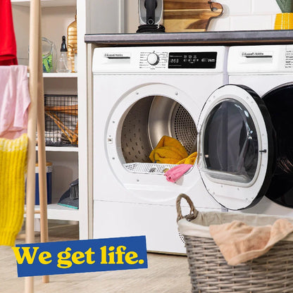 Russell Hobbs RH9HPTD111W 11 Series 9kg Heat Pump Tumble Dryer in White