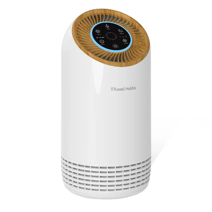 Russell Hobbs RHAP1031WDW, Clean Air Compact 2 Air Purifier in Wood & White