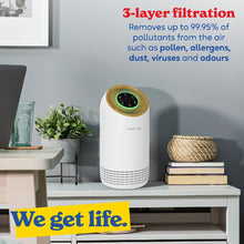 Russell Hobbs RHAP1031WDW, Clean Air Compact 2 Air Purifier in Wood & White