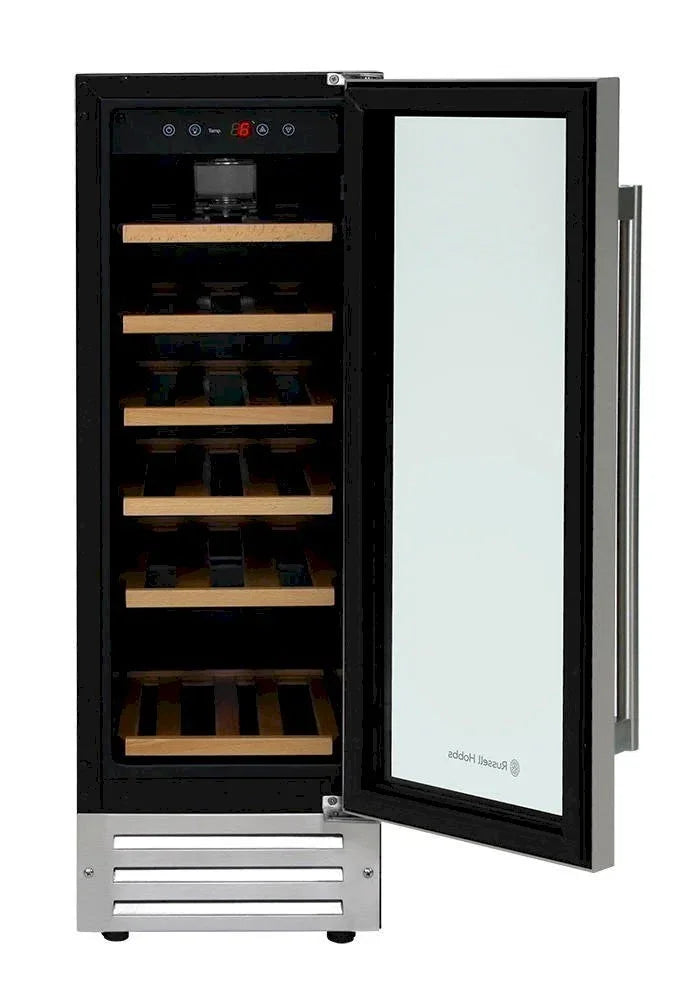 Russell Hobbs RHBI18WC1SS Stainless Steel Freestanding & Built In 18 Bottle Wine Cooler