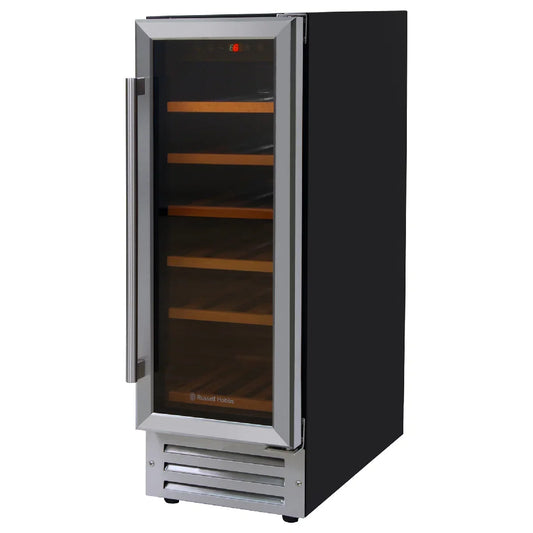 Russell Hobbs RHBI18WC1SS Stainless Steel Freestanding & Built In 18 Bottle Wine Cooler