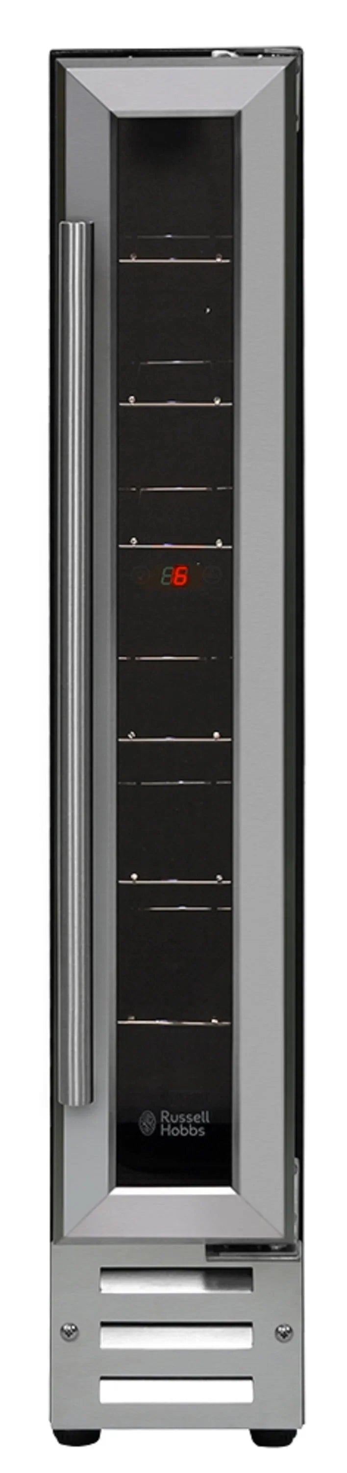 Russell Hobbs RHBI7WC1SS Stainless Steel Freestanding & Built In 7 Bottle Wine Cooler