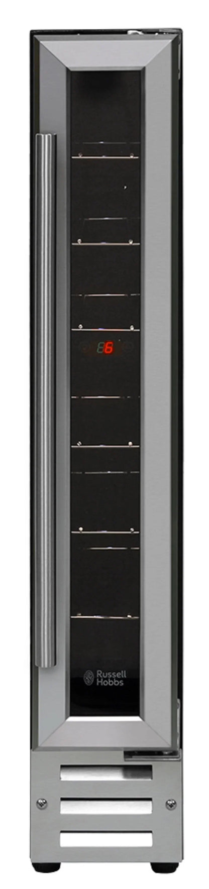 Russell Hobbs RHBI7WC1SS Stainless Steel Freestanding & Built In 7 Bottle Wine Cooler