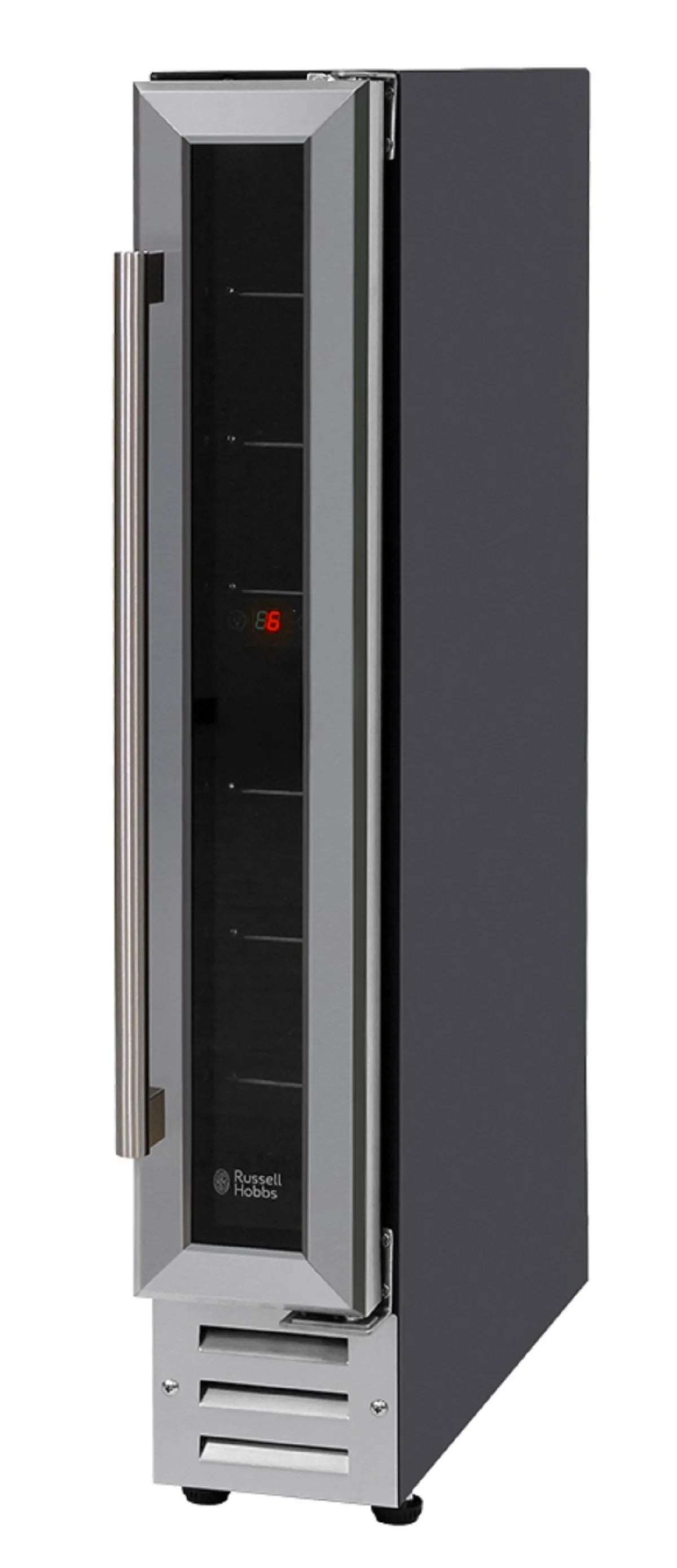 Russell Hobbs RHBI7WC1SS Stainless Steel Freestanding & Built In 7 Bottle Wine Cooler