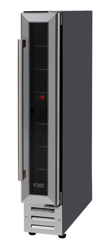 Russell Hobbs RHBI7WC1SS Stainless Steel Freestanding & Built In 7 Bottle Wine Cooler