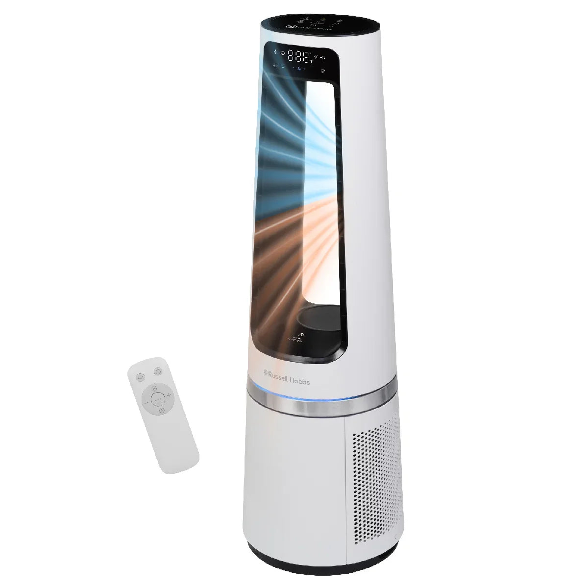 Russell Hobbs RHBLDL25W, Bladeless Cool and Heat in White