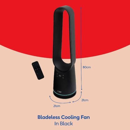 Russell Hobbs RHBLDLC25B, Bladeless Cooling Fan in Black