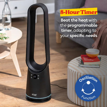 Russell Hobbs RHBLDLC25B, Bladeless Cooling Fan in Black