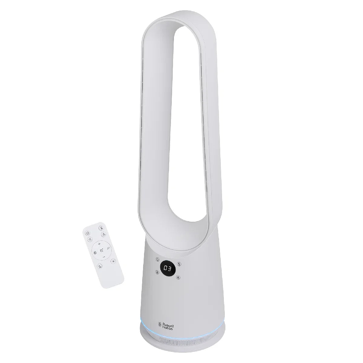 Russell Hobbs RHBLDLC25, Bladeless Cooling Fan in White