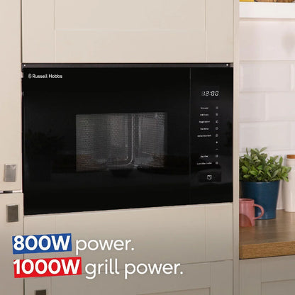 Russell Hobbs RHBM2002B Digital Microwave & Grill 20L, Black
