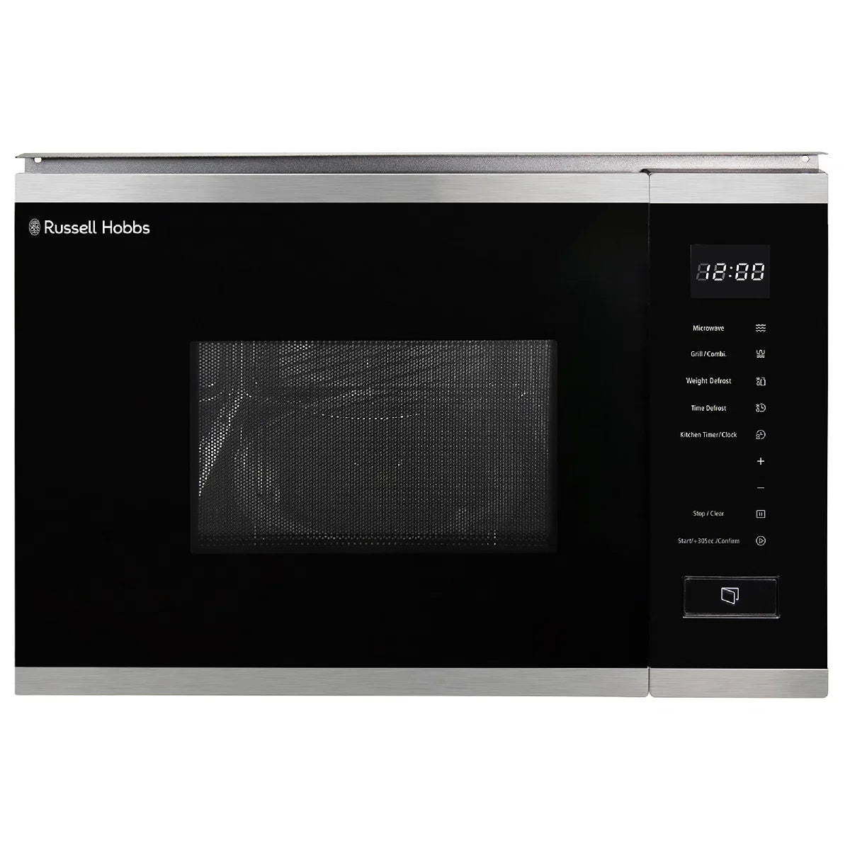 Russell Hobbs RHBM2002SS Digital Microwave & Grill 20L, Stainless Steel
