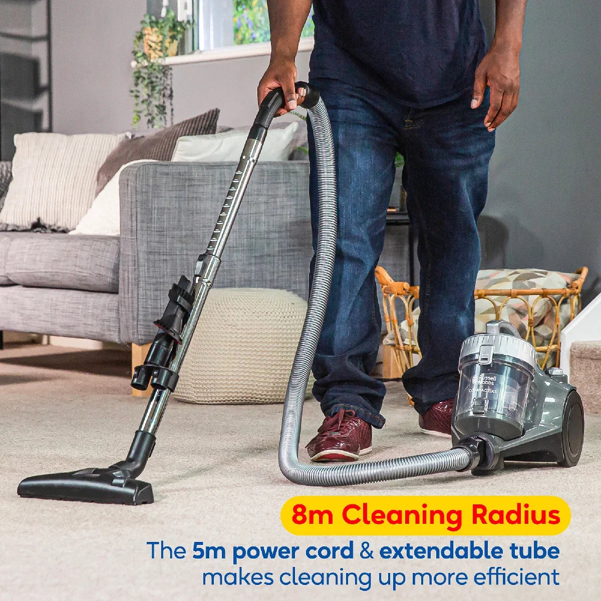 Russell Hobbs® RHCV1611 Compact XS Cylinder Vacuum