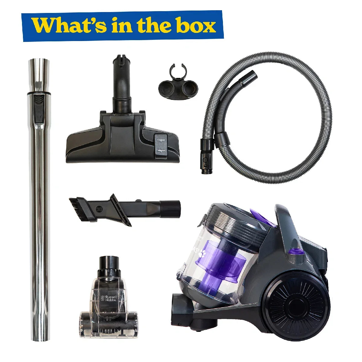 Russell Hobbs® RHCV3601 Atlas2 Pet Cylinder Vacuum