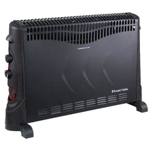 Russell Hobbs RHCVH4002B 2kW Convection Heater with Timer in Black