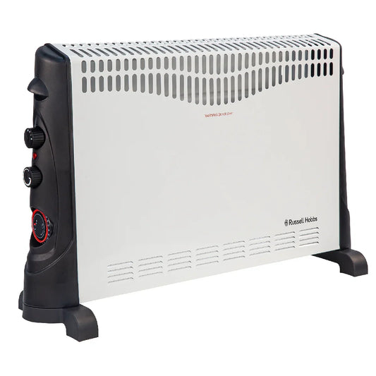 Russell Hobbs RHCVH4002-EU 2kW Convection Heater with Timer, White