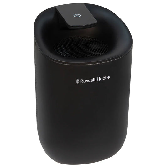 Russell Hobbs RHDH1061B Fresh Air Mini, Compact Dehumidifier, 300ml/day, Black
