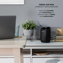 Russell Hobbs RHDH1061B Fresh Air Mini, Compact Dehumidifier, 300ml/day, Black
