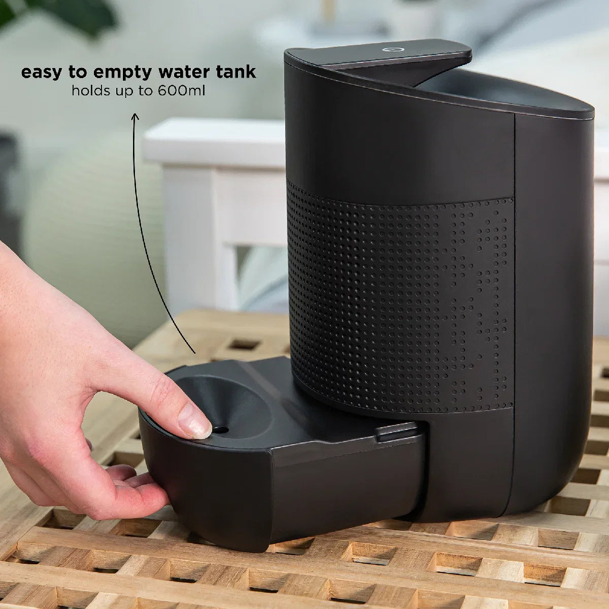 Russell Hobbs RHDH1061B Fresh Air Mini, Compact Dehumidifier, 300ml/day, Black