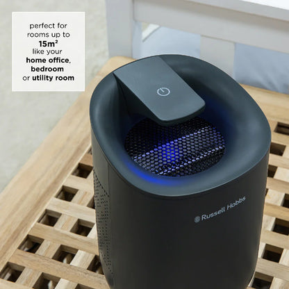 Russell Hobbs RHDH1061G Fresh Air Mini, Compact Dehumidifier, 300ml/day, Grey