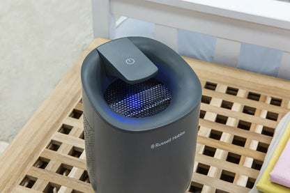 Russell Hobbs RHDH1061G Fresh Air Mini, Compact Dehumidifier, 300ml/day, Grey