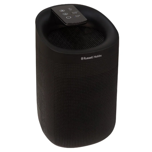 Russell Hobbs RHDH1101B Fresh Air Pro Compact Dehumidifier and Air Purifier, Ozone Free, 750ml/day, Black