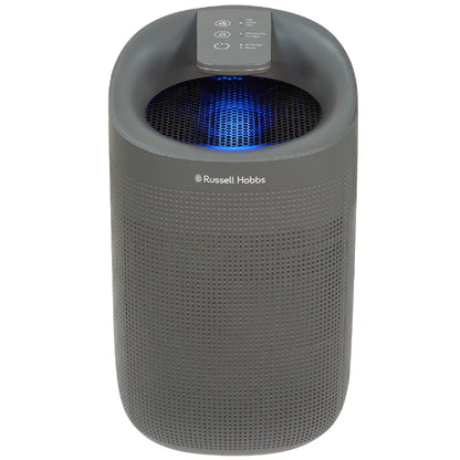 Russell Hobbs RHDH1101G Fresh Air Pro Compact Dehumidifier and Air Purifier, Ozone Free, 750ml/day, Grey
