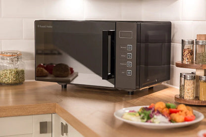 Russell Hobbs RHEM2301B Easi 23 Litre Black Flatbed Digital Microwave