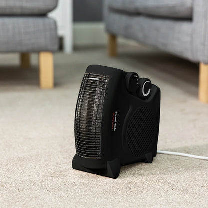 Russell Hobbs RHFH1005B 2kW Vertical/Horizontal Fan Heater in Black