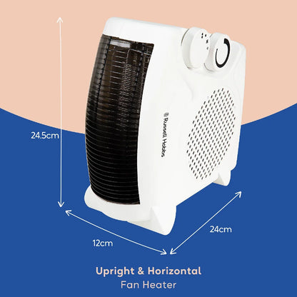 Russell Hobbs RHFH1005W Upright & Horizontal Fan Heater