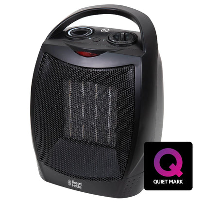 Russell Hobbs RHFH1006B 1.5kW Portable Ceramic Heater in Black