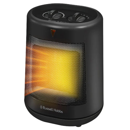 Russell Hobbs RHFH1008B 2kW Oscillating Ceramic Heater in Black