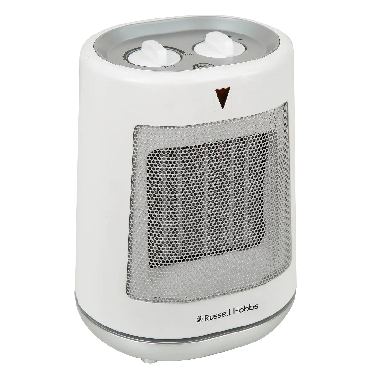 Russell Hobbs RHFH1008 2kW Oscillating Ceramic Heater in White and Grey