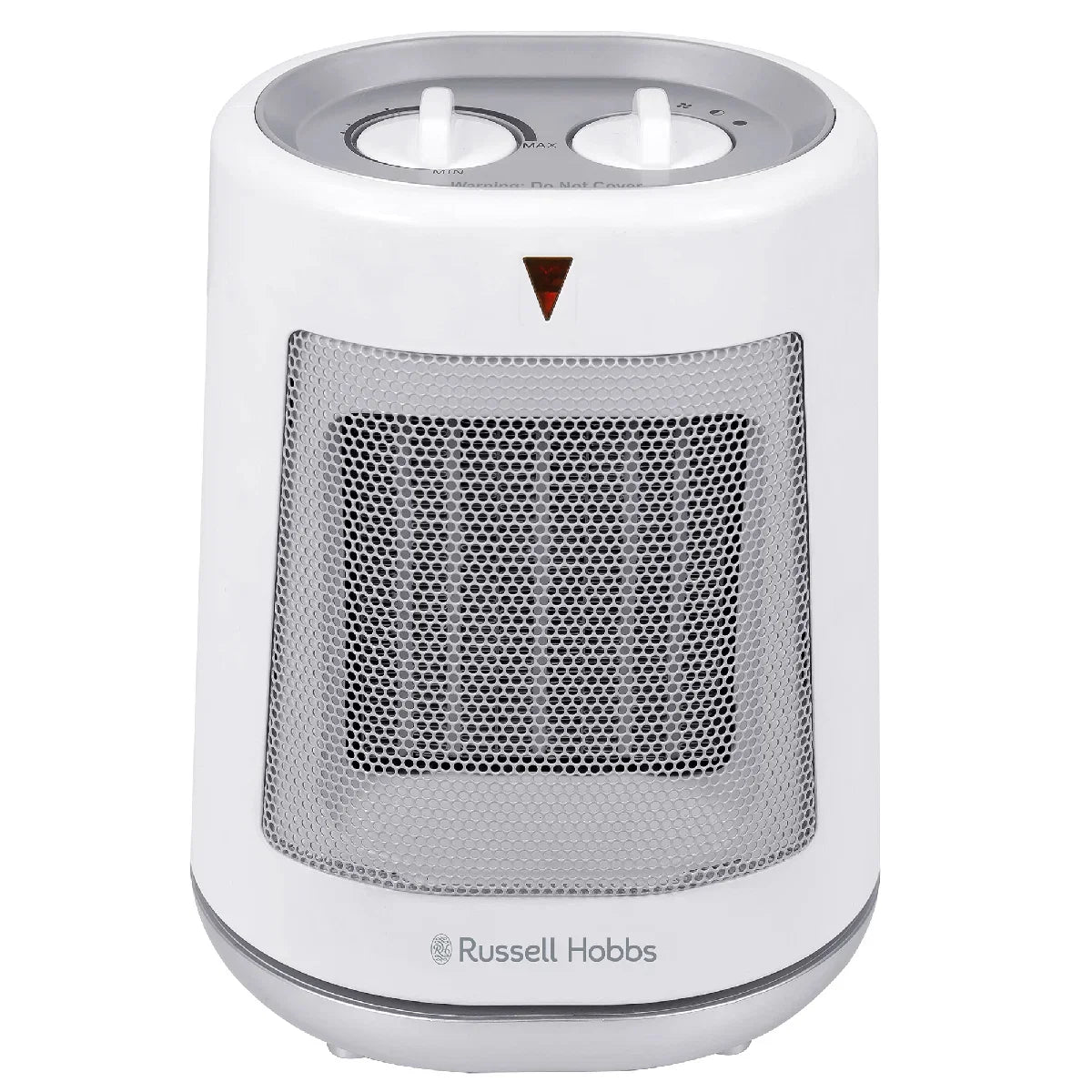 Russell Hobbs RHFH1008 2kW Oscillating Ceramic Heater in White and Grey