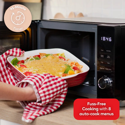 Russell Hobbs® RHFM2365B, 23L Flatbed Digital Microwave in Black
