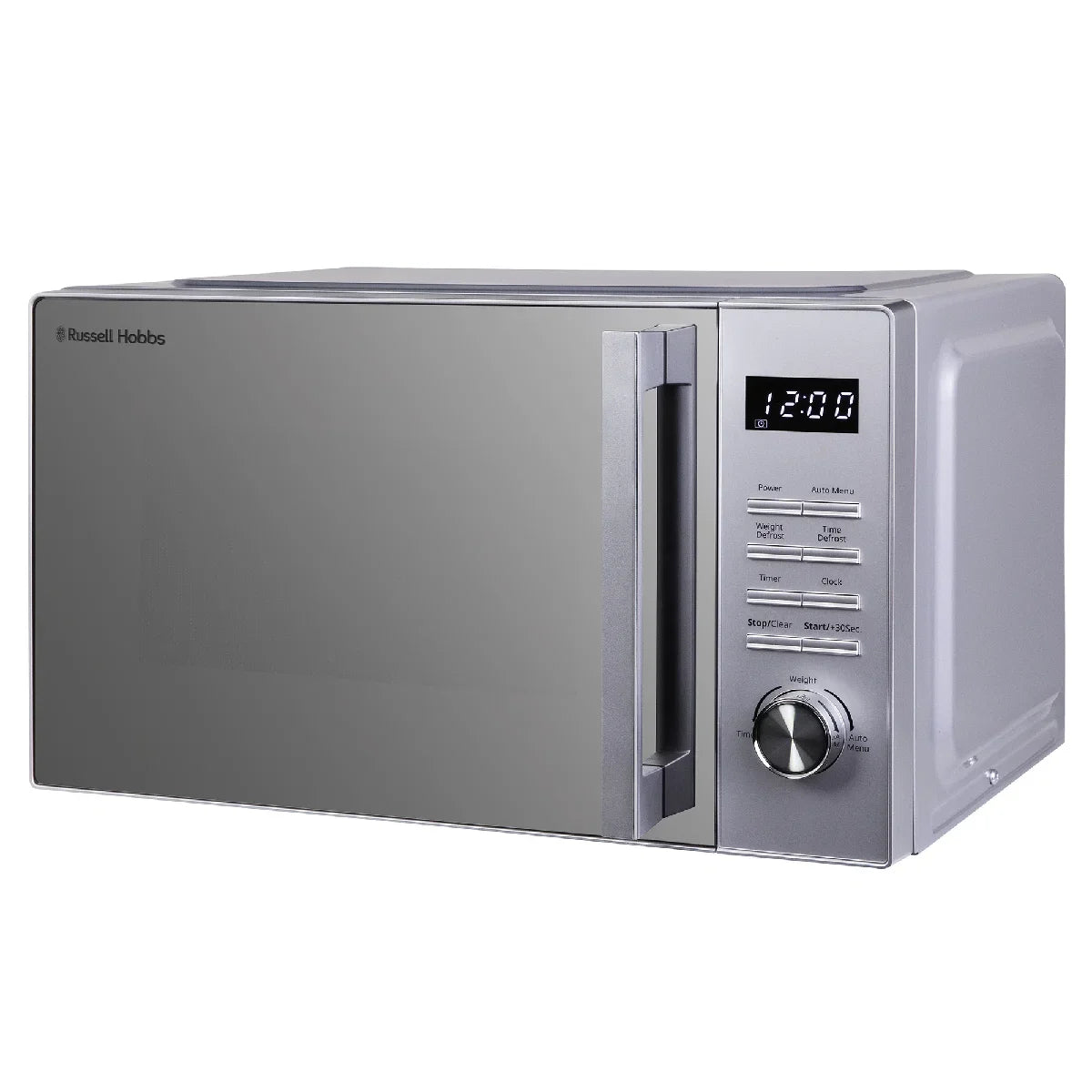 Russell Hobbs RHFM2365S, 23L Flatbed Digital Microwave in Silver