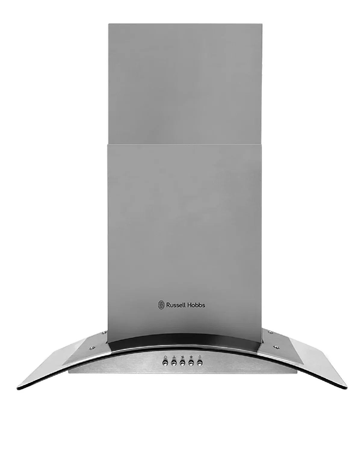 Russell Hobbs RHGCH601SS-M 60cm Wide Stainless Steel & Glass Chimney Cooker Hood