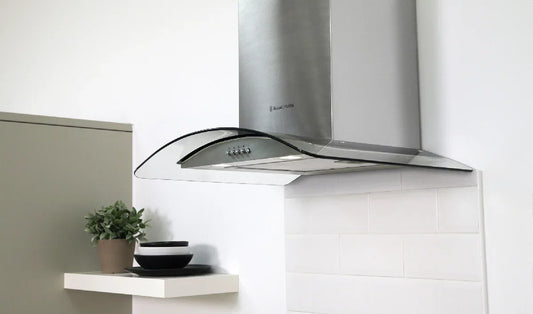 Russell Hobbs RHGCH601SS-M 60cm Wide Stainless Steel & Glass Chimney Cooker Hood